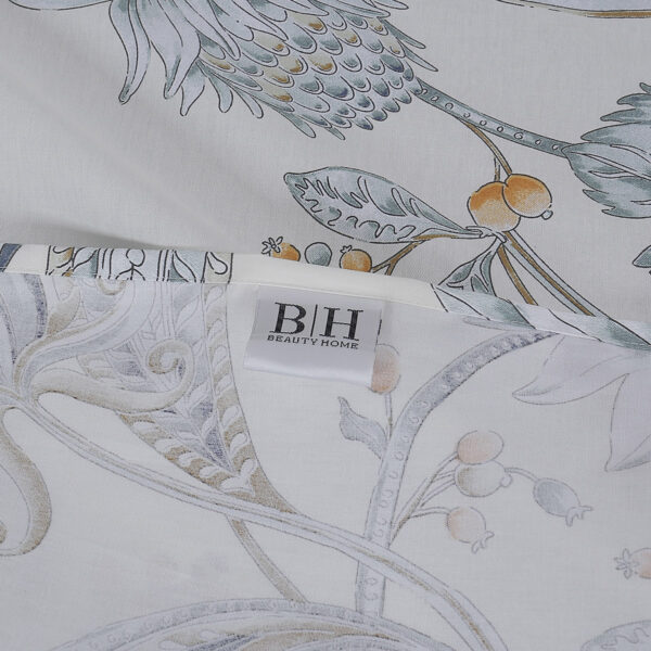 Beauty Home Σετ σεντόνια υπέρδιπλα με λάστιχο Memories Art 12694 165x200+30 Μπεζ