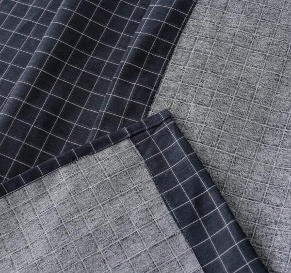 Beauty Home Σετ σεντόνια υπέρδιπλα με λάστιχο Memories Art 12697 165x200+30 Ανθρακί