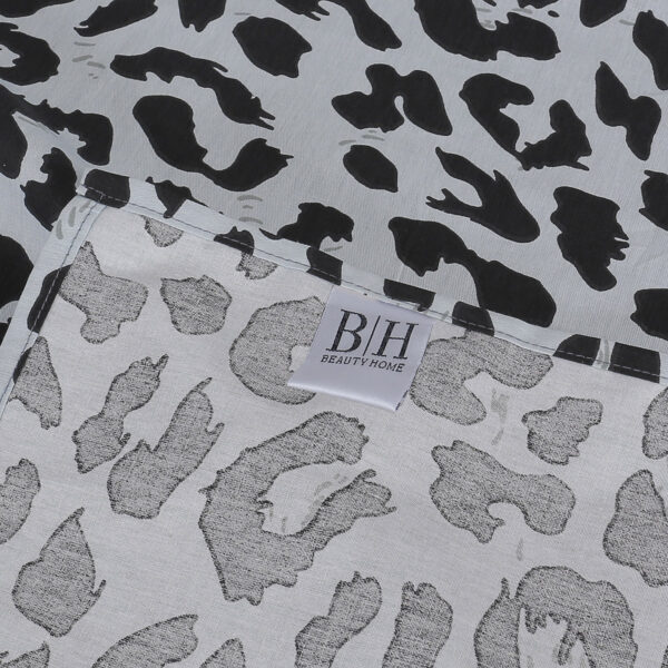 Beauty Home Σετ σεντόνια υπέρδιπλα με λάστιχο Memories Art 12699 165x200+30 Γκρι,Σιέλ