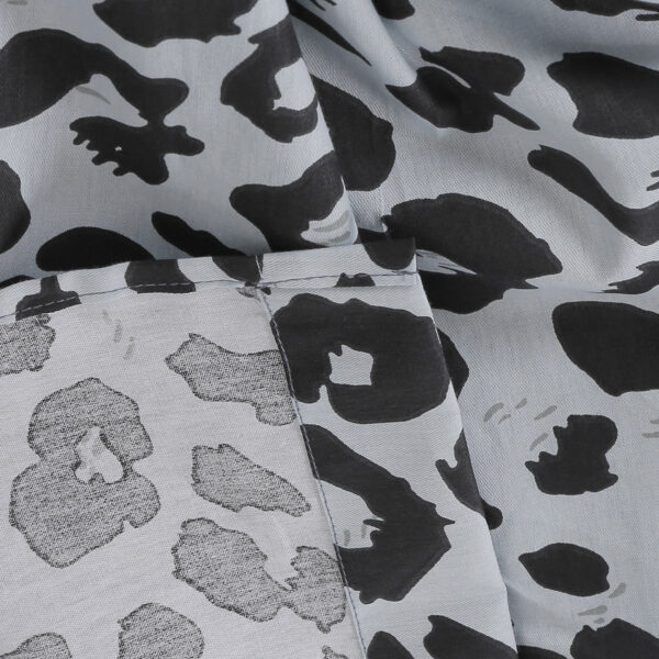 Beauty Home Σετ σεντόνια υπέρδιπλα με λάστιχο Memories Art 12699 165x200+30 Γκρι,Σιέλ