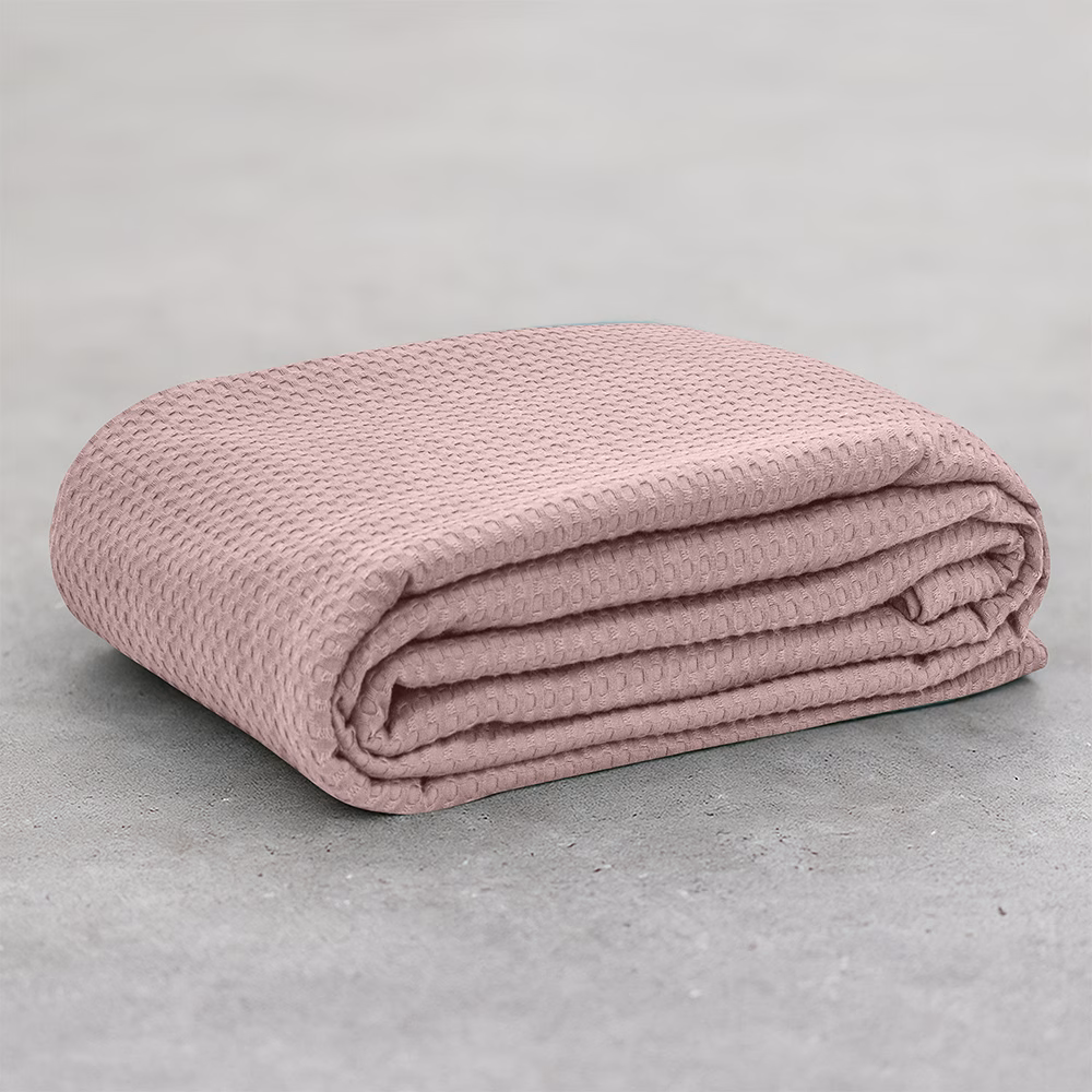 LINO Κουβέρτα Ημίδιπλη (170x240) Πικέ Cocoon Ροζ