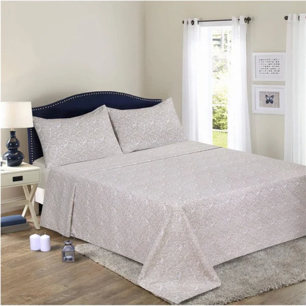 LINO ΠΑΠΛΩΜΑΤΟΘΗΚΗ LASE BEIGE 220X240
