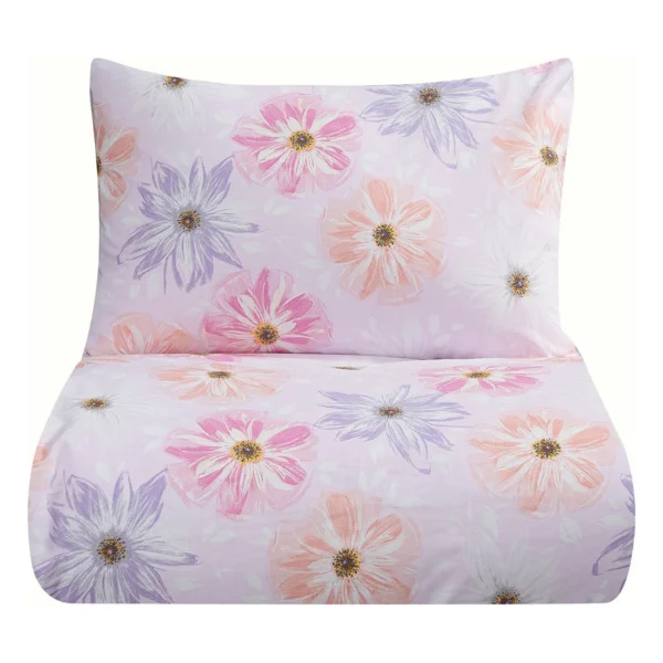 LINO ΣΕΤ ΠΑΠΛΩΜΑΤΟΘΗΚΗ BLUME LILAC 220Χ240