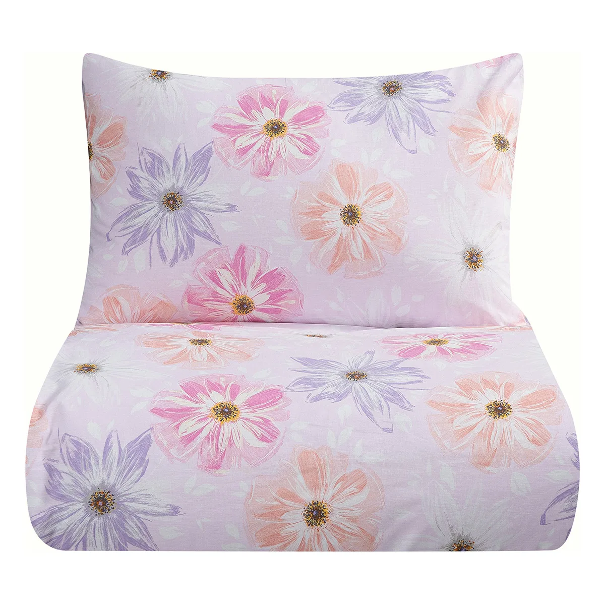 LINO ΣΕΤ ΠΑΠΛΩΜΑΤΟΘΗΚΗ BLUME LILAC 220Χ240