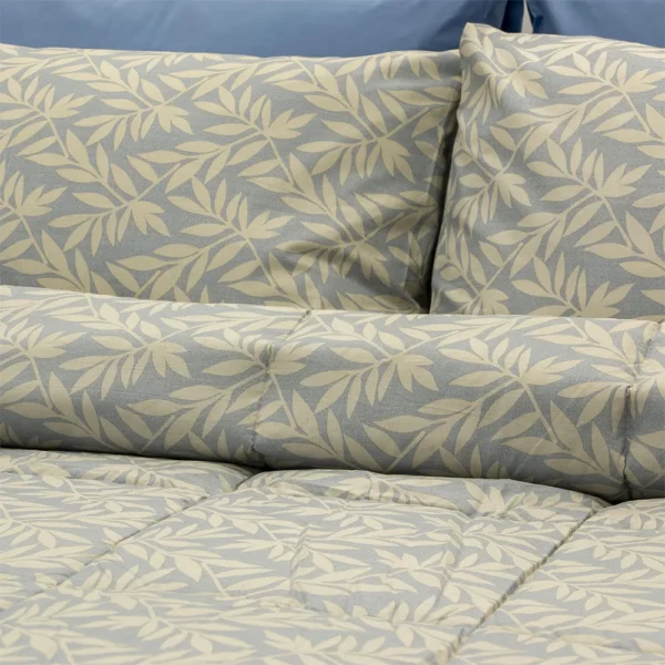 LINO ΣΕΤ ΠΑΠΛΩΜΑΤΟΘΗΚΗ LEAFY GREEN 220Χ240