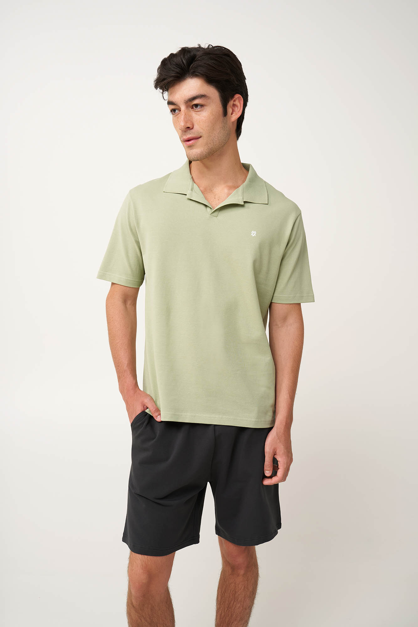 Ανδρική Μπλούζα Pique με Γιακά