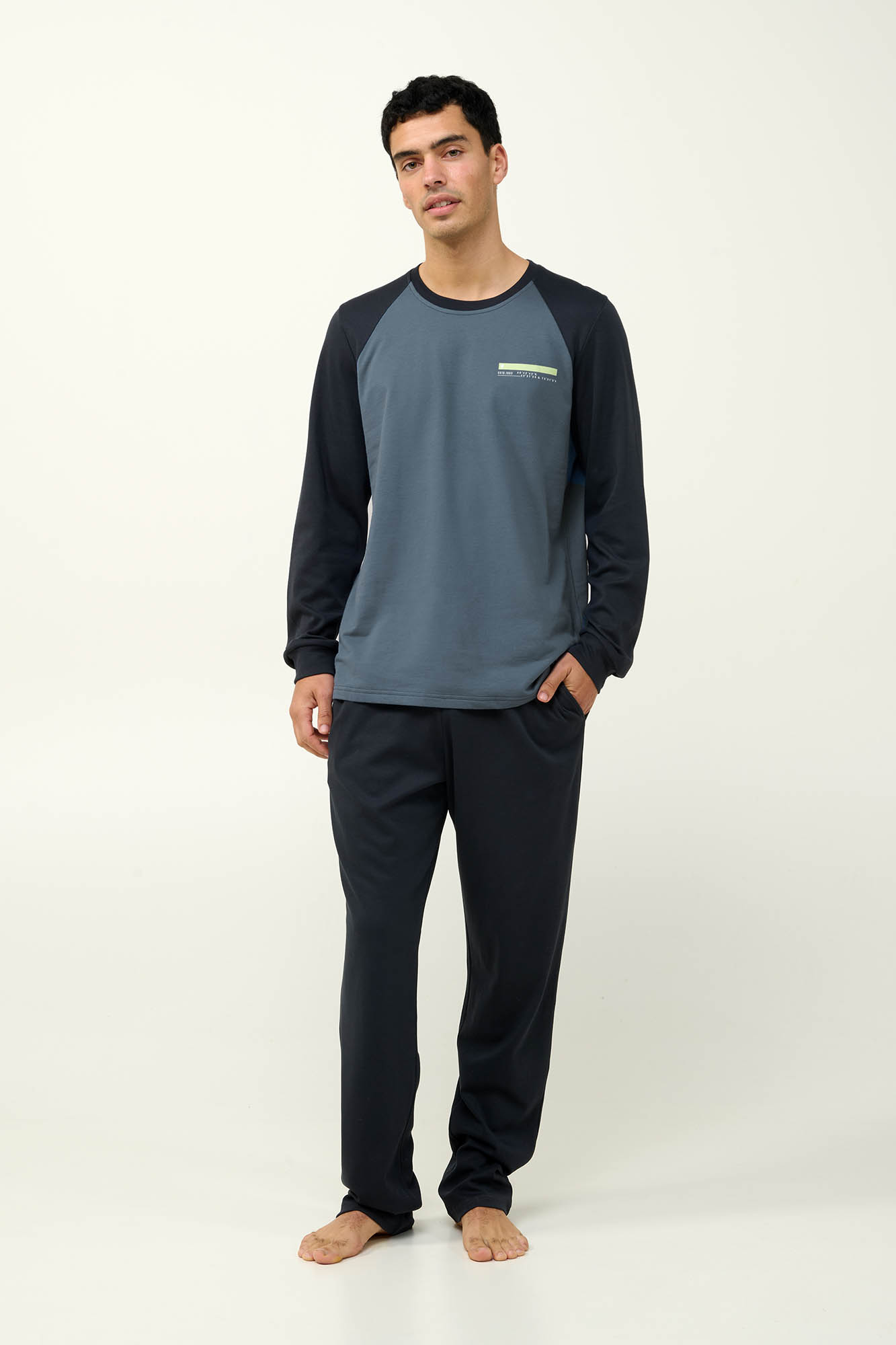 Ανδρική Βαμβακερή Φόρμα με Μανσέτες