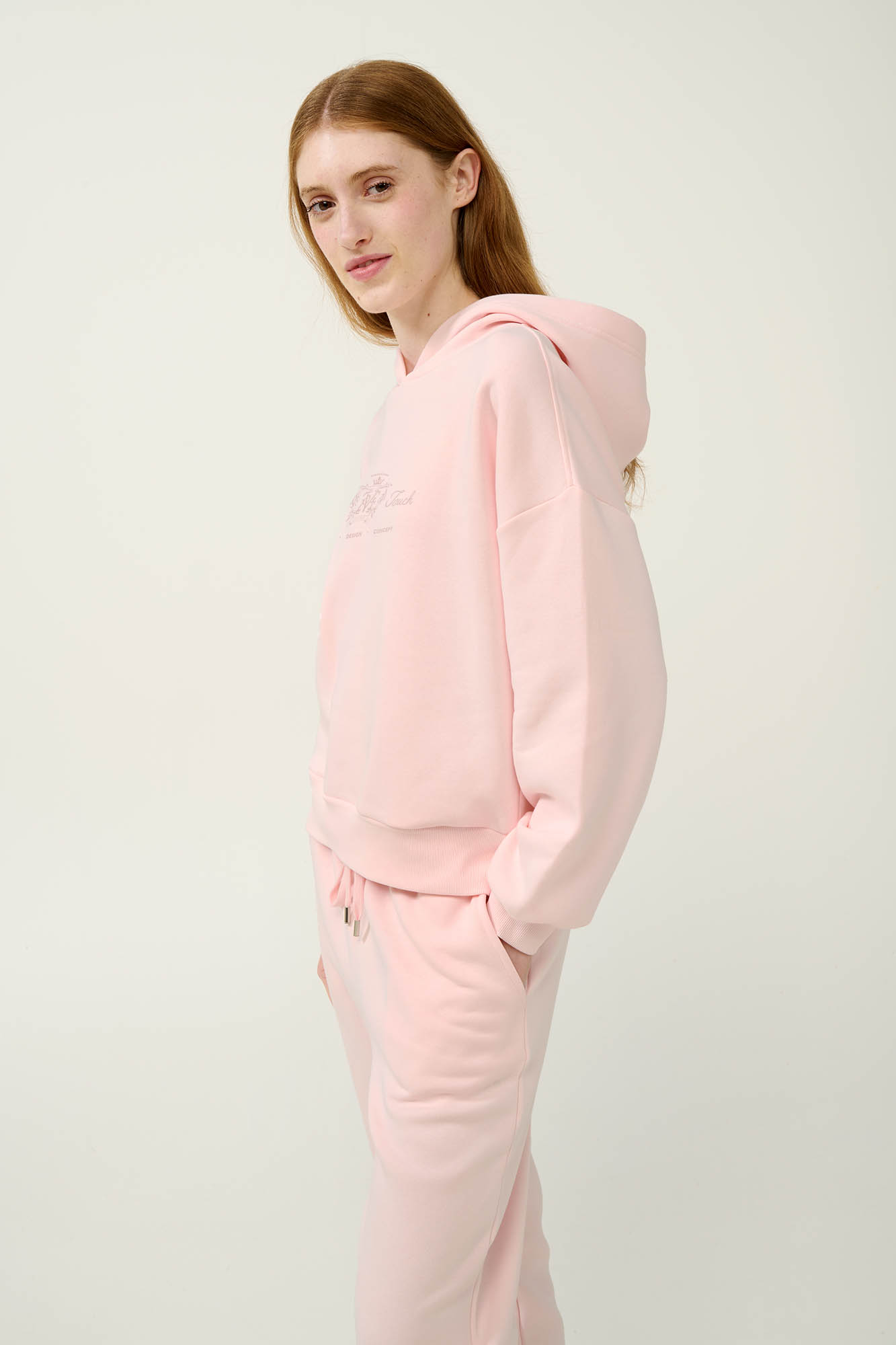 Γυναικεία Φούτερ Φόρμα με Κουκούλα