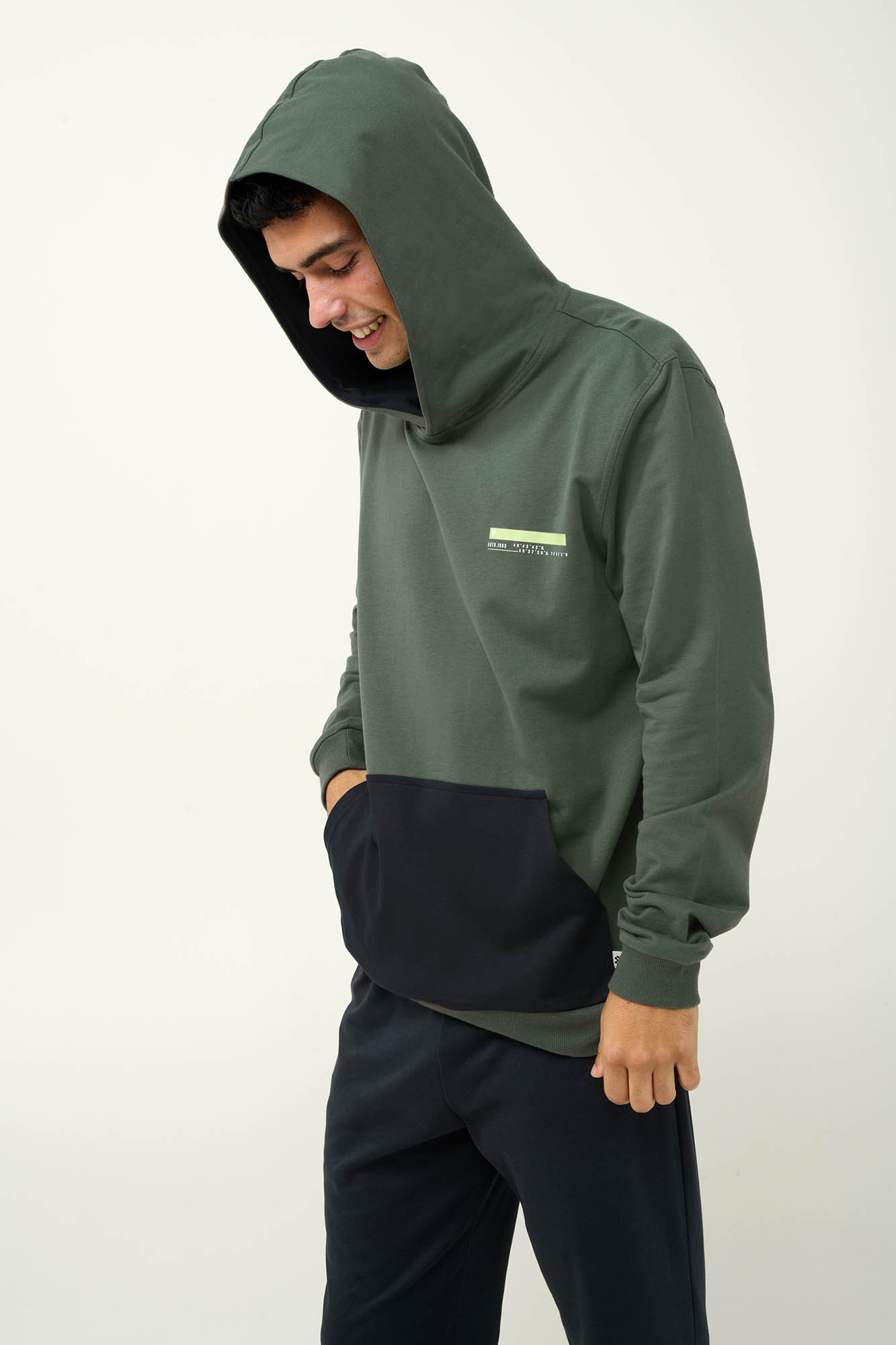 Ανδρική Φούτερ Φόρμα με Κουκούλα