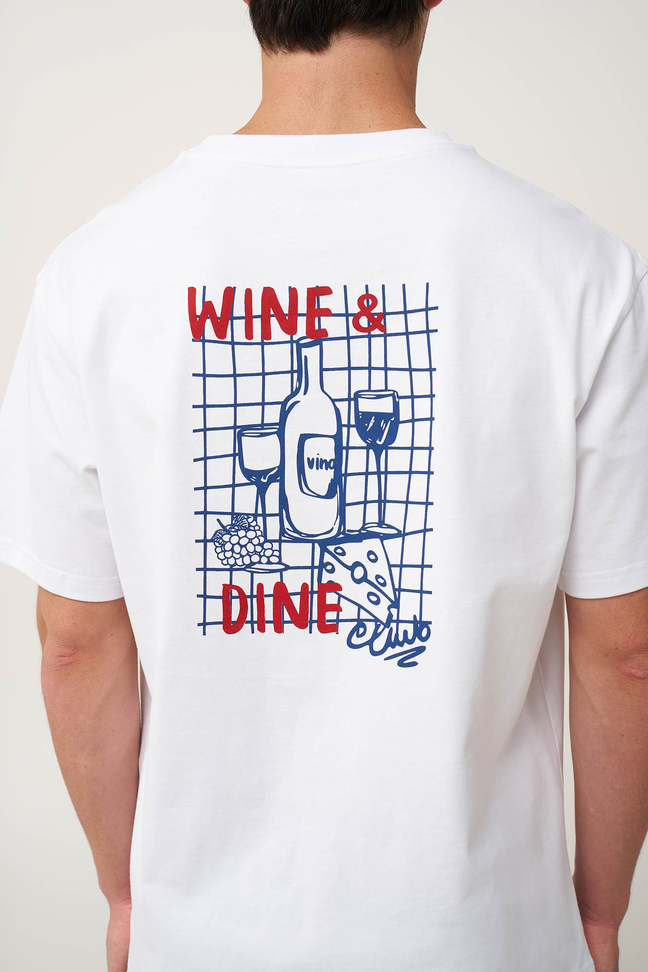 Ανδρική Βαμβακερή Μπλούζα με Τύπωμα