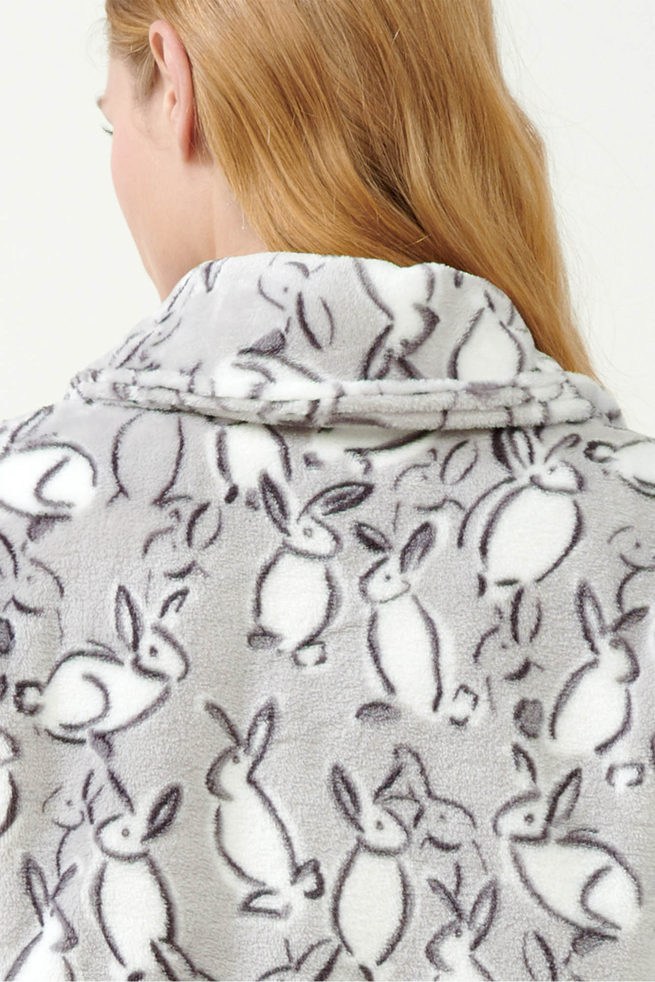Fleece Ρόμπα με Κουμπιά