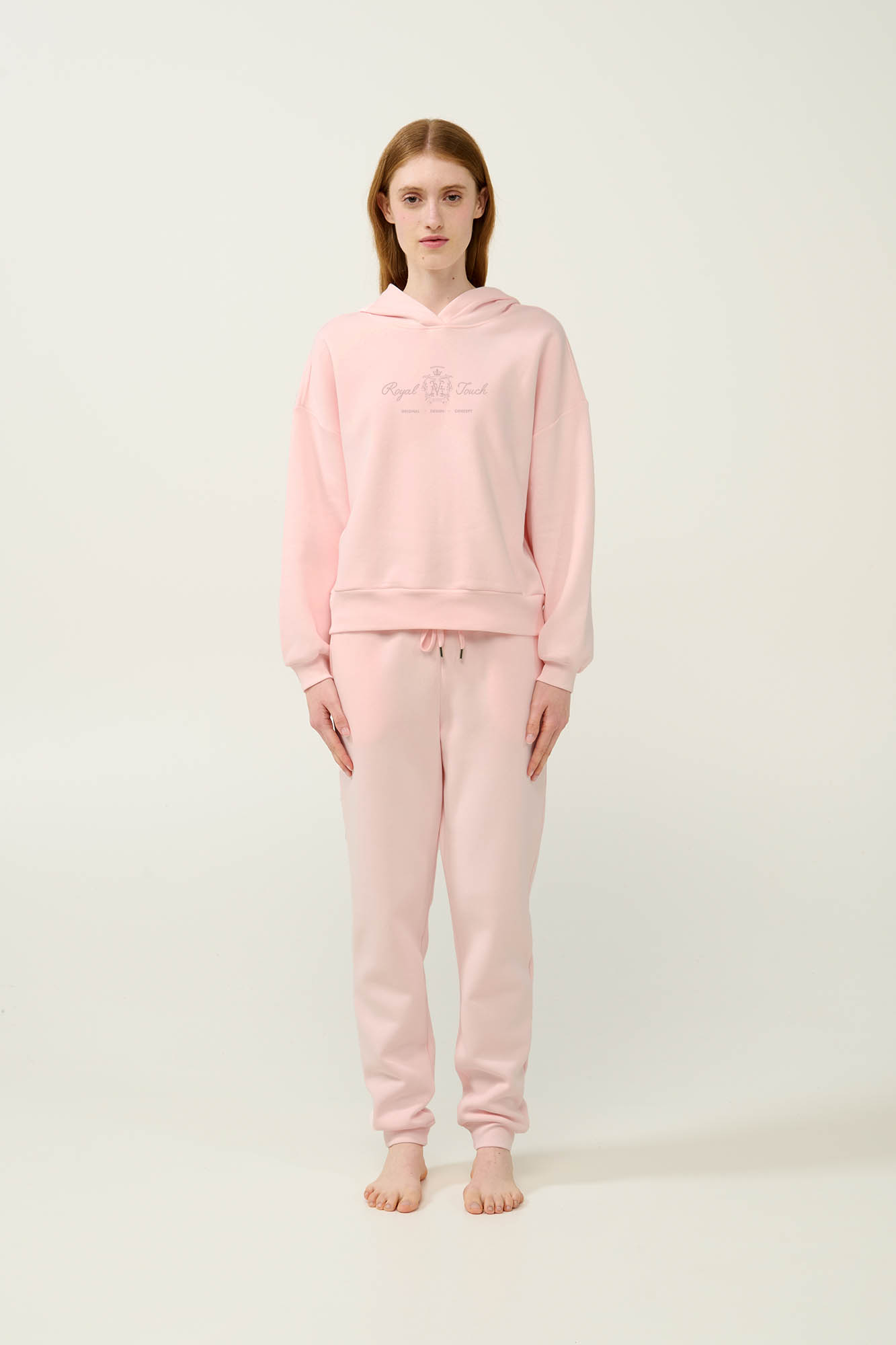 Γυναικεία Φούτερ Φόρμα με Κουκούλα