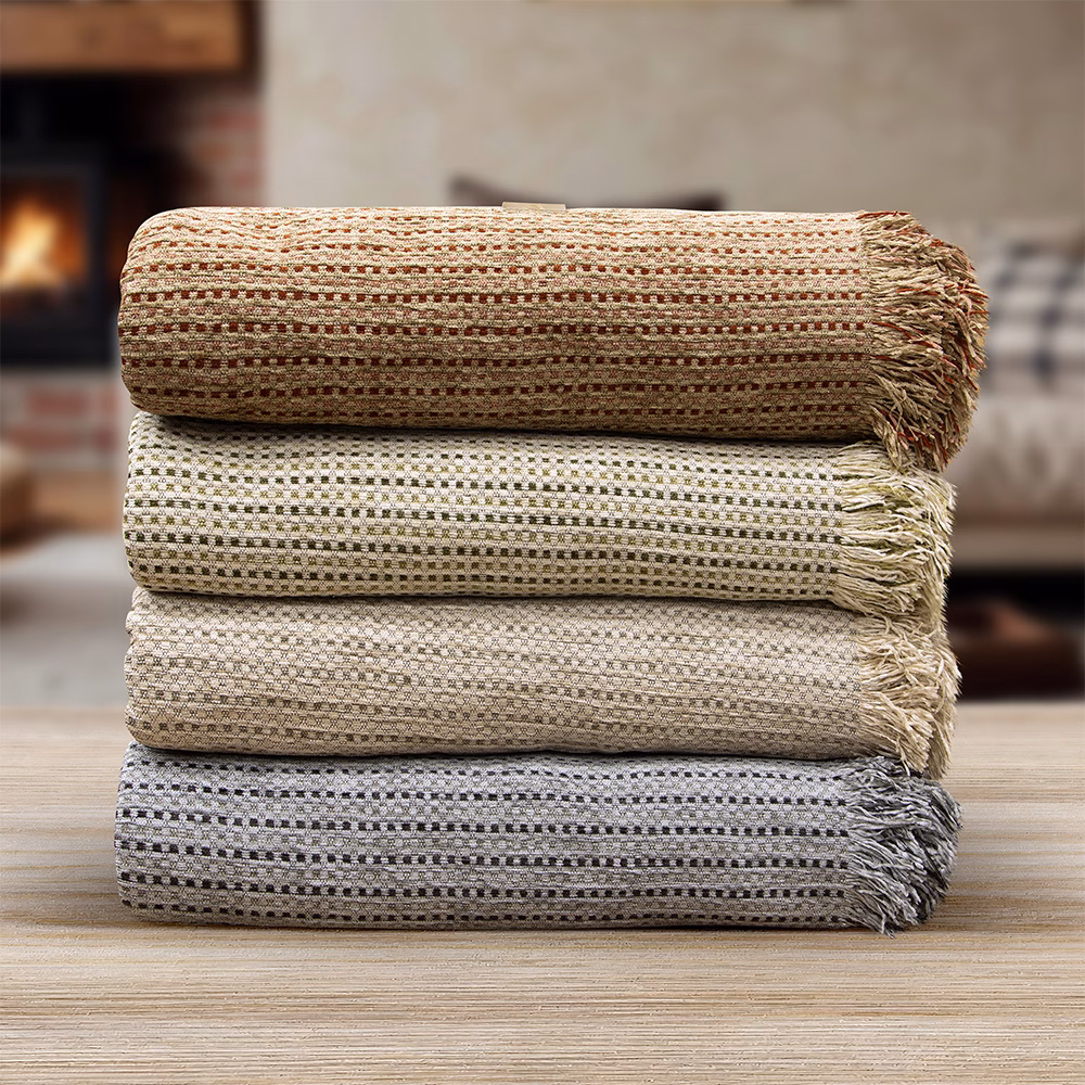 LINO Ριχτάρι Καναπέ Διθέσιο (180x250) Velora Γκρι