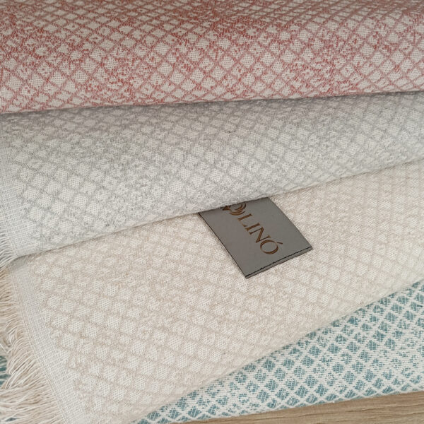 LINO Ριχτάρι Καναπέ Διθέσιο (180x250) Serpente Μπεζ