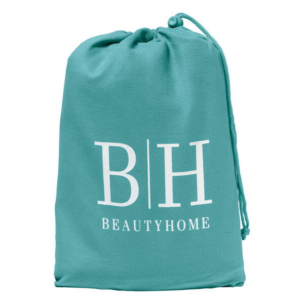 Beauty Home Μπουρνούζι εφηβικό με κουκούλα Dynamic Art 3470 Πετρόλ