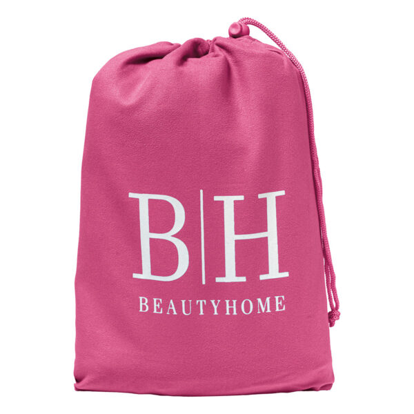 Beauty Home Μπουρνούζι εφηβικό με κουκούλα Dynamic Art 3471 Ματζέντα