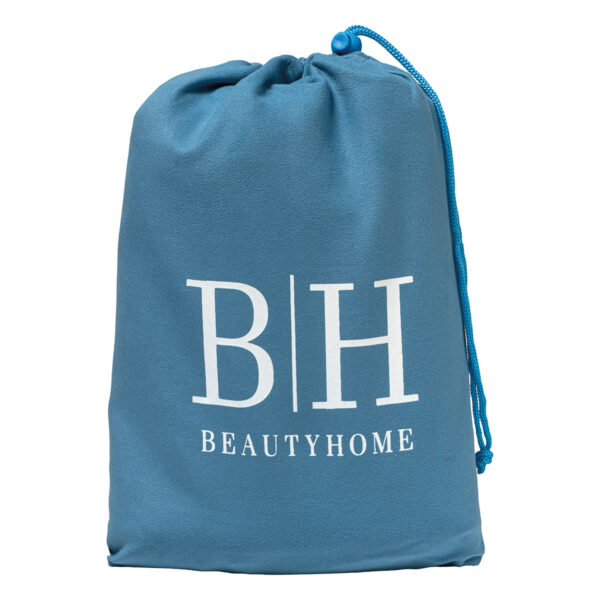 Beauty Home Μπουρνούζι με κουκούλα Mojo Art 3472 Μπλε