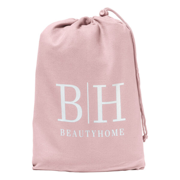 3473-1 Beauty Home Μπουρνούζι εφηβικό με κουκούλα Dynamic Art 3473 Ροζ