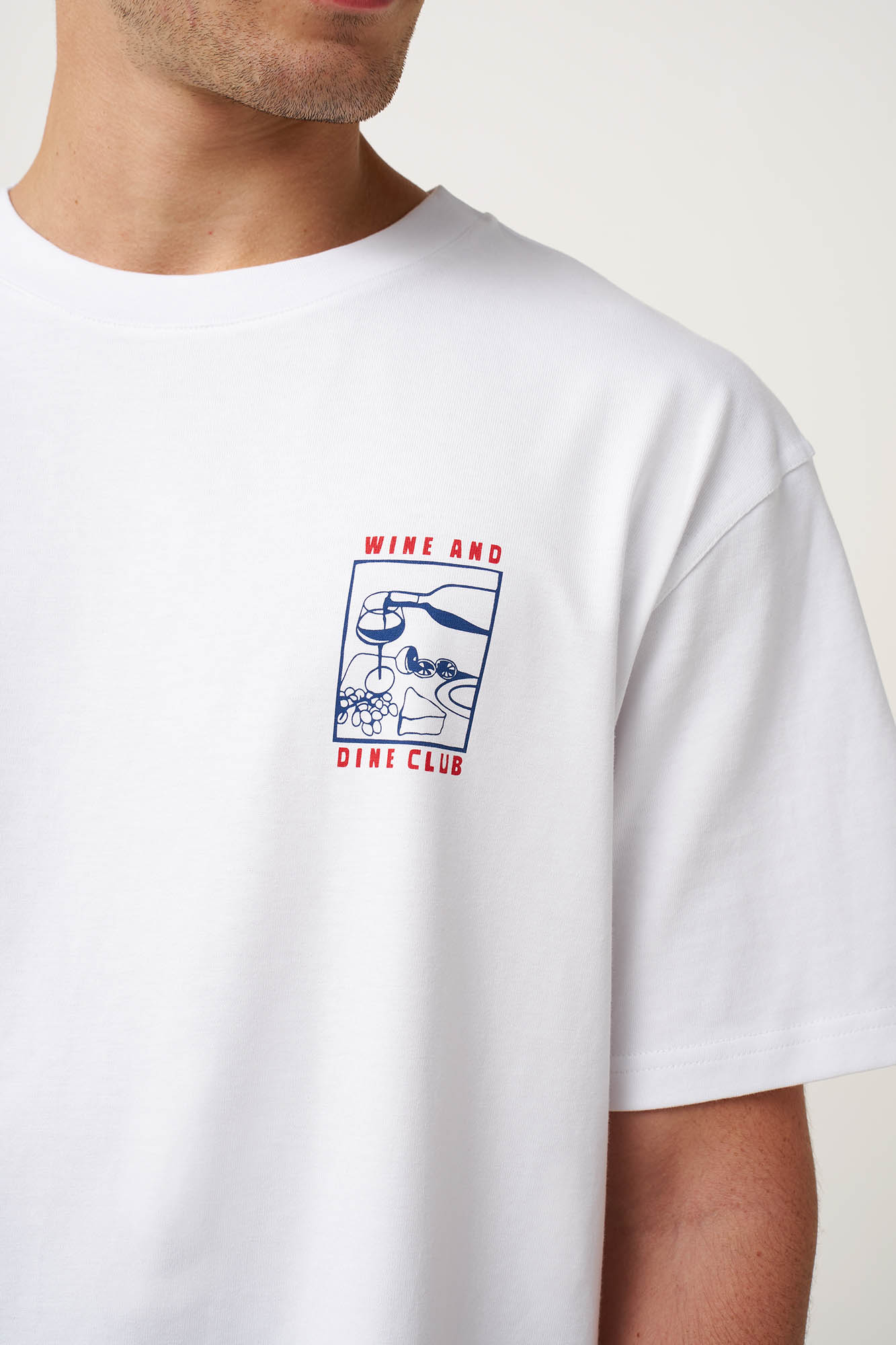 Ανδρική Βαμβακερή Μπλούζα με Τύπωμα