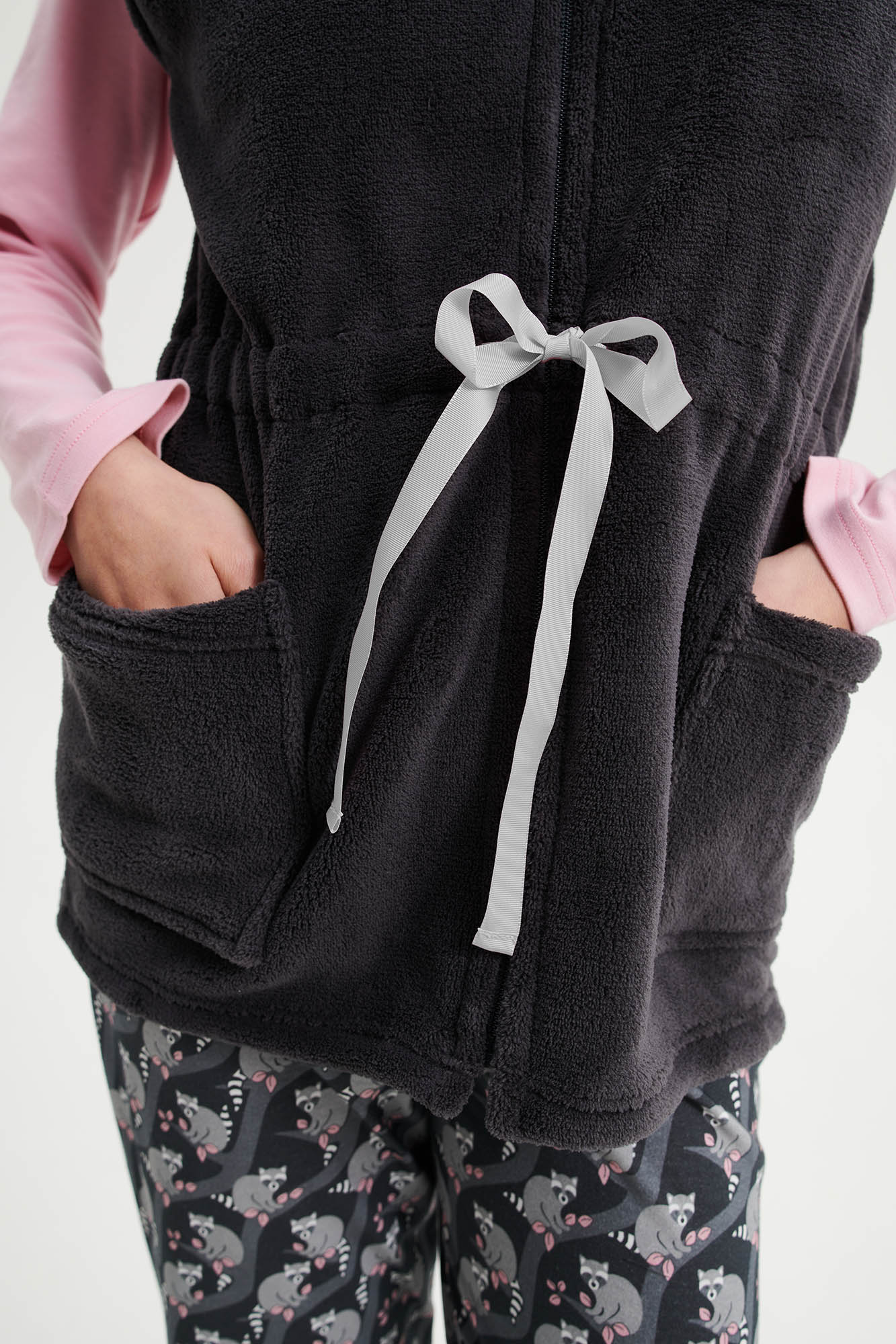 3_0445770370 Μονόχρωμο Γιλέκο