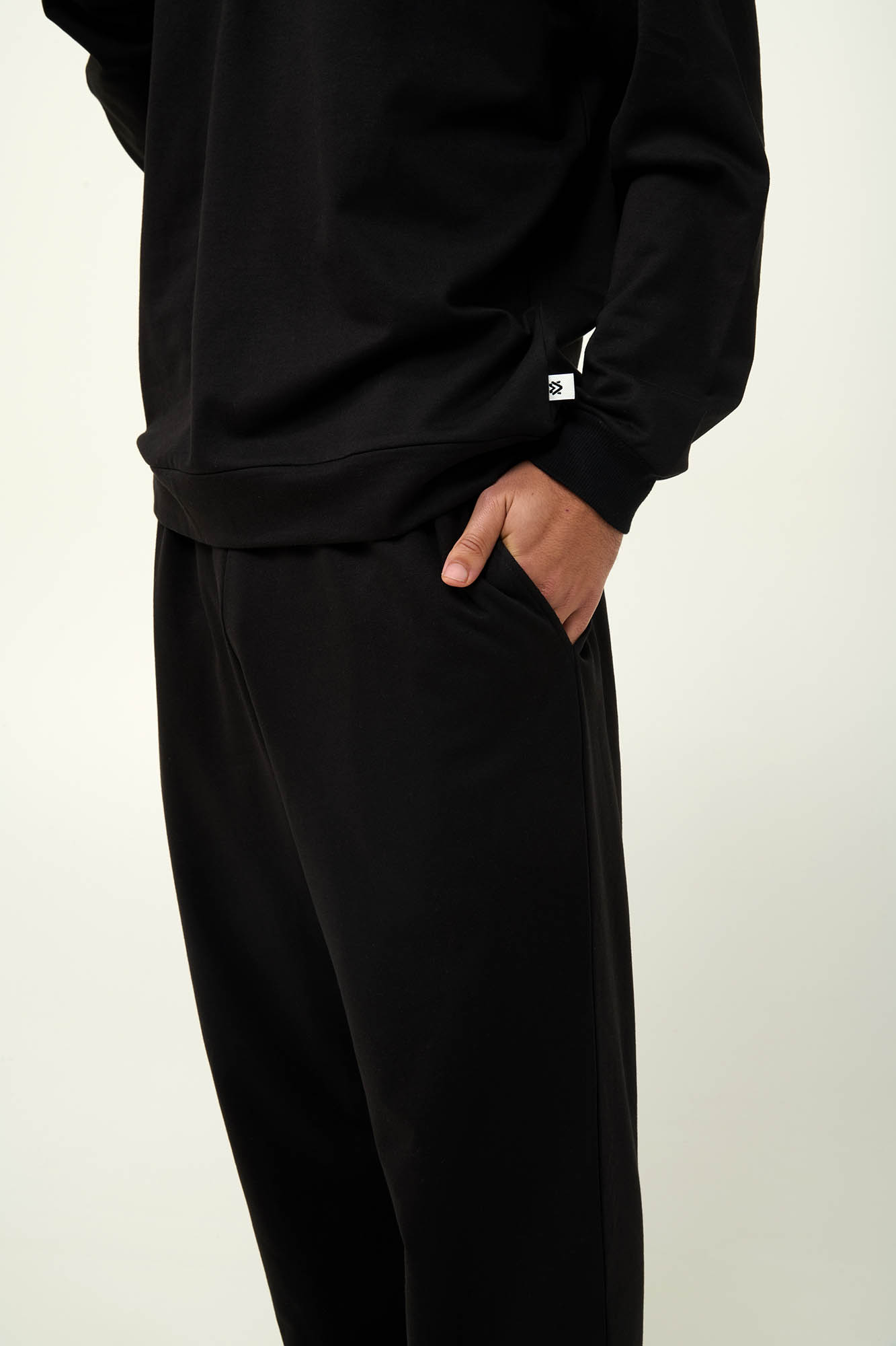 Ανδρική Μονόχρωμη Φούτερ Φόρμα