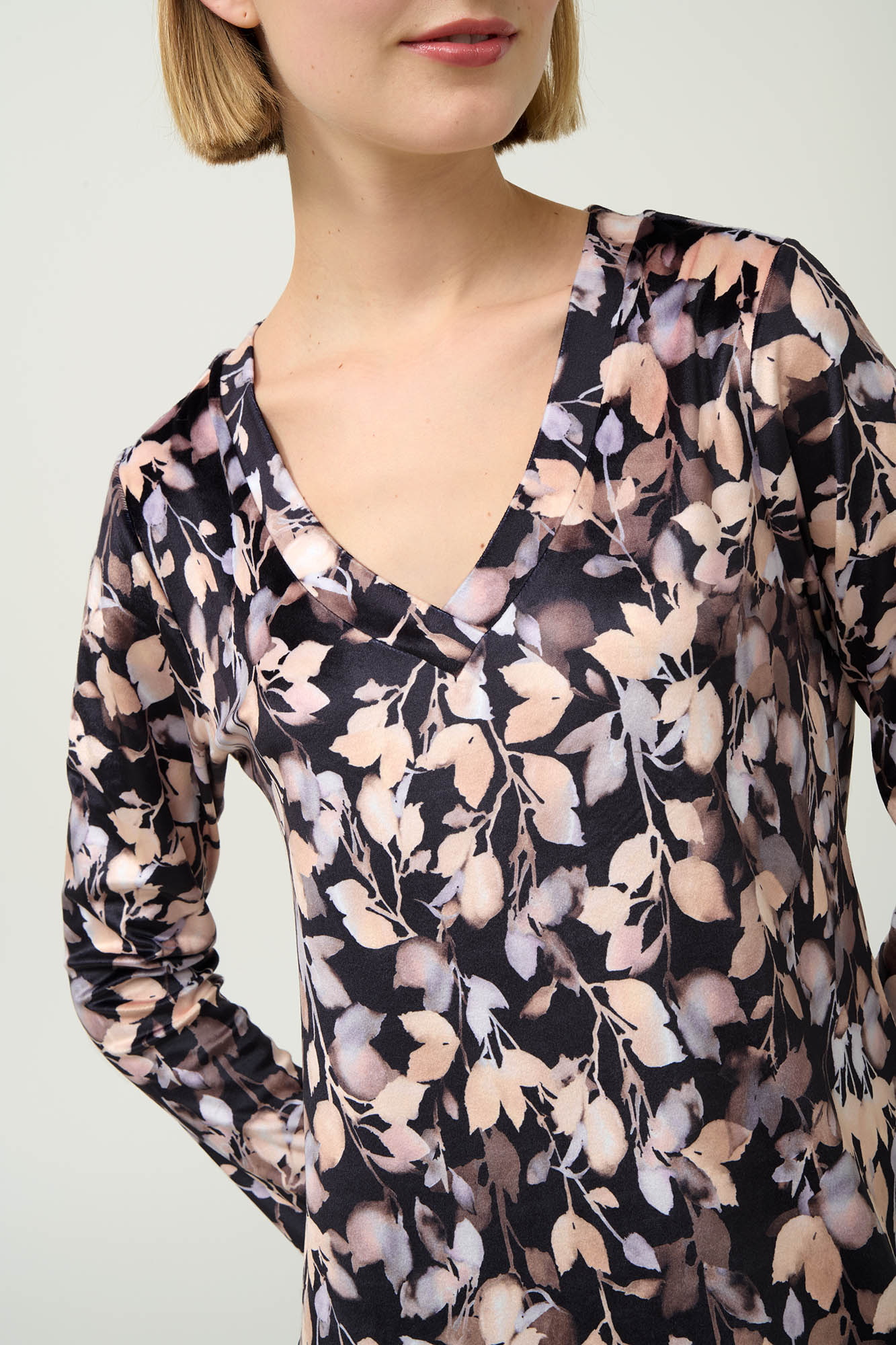 Γυναικείο Φλοράλ Φόρεμα Velvet