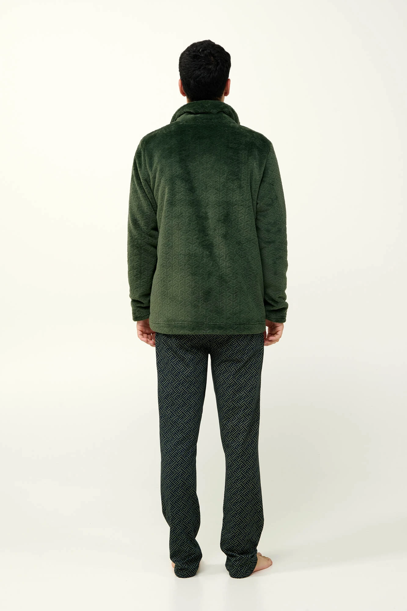 Ανδρικό Fleece Τζάκετ με Φερμουάρ