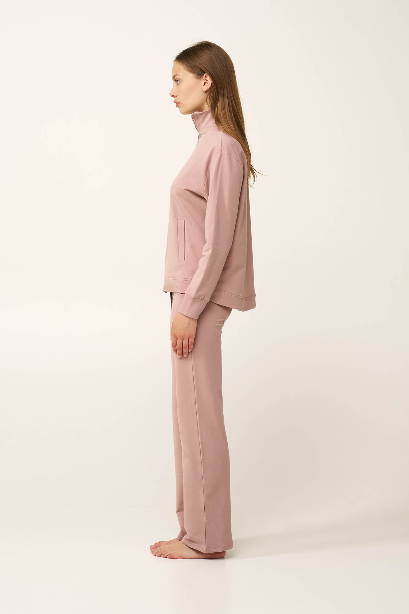 Γυναικεία Ζακέτα Φούτερ με Φερμουάρ