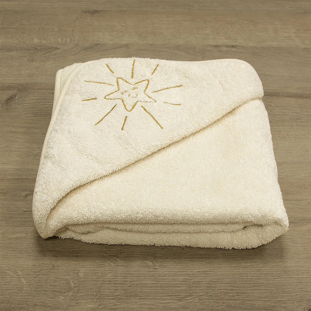 LINO ΚΑΠΑ SMILEY SUN ECRU 75X75