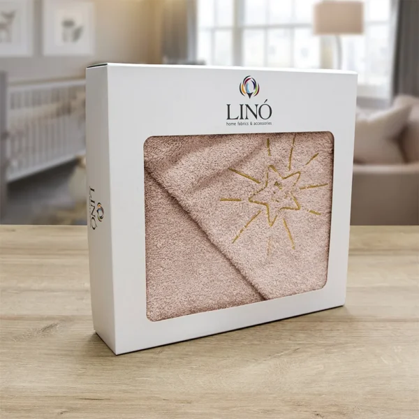 LINO ΚΑΠΑ SMILEY SUN PINK 75X75