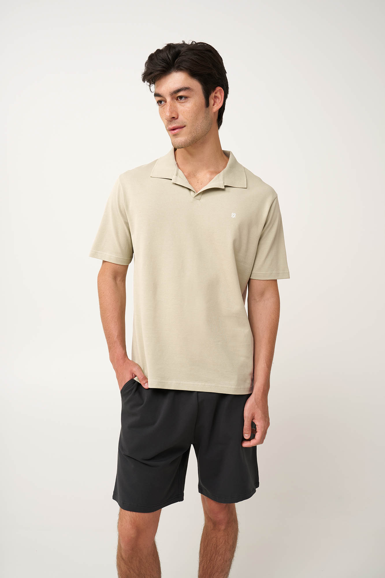 Ανδρική Μπλούζα Pique με Γιακά