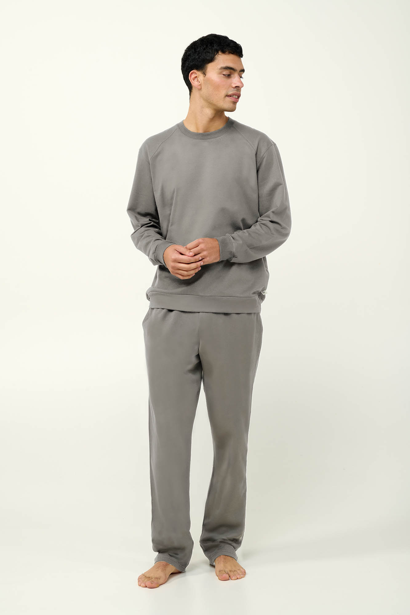 Ανδρική Μονόχρωμη Φούτερ Φόρμα