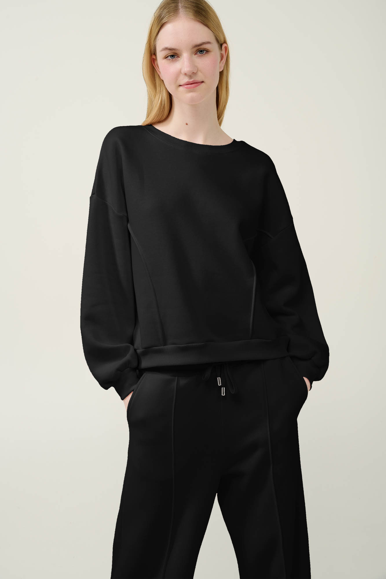 Μονόχρωμη Φούτερ Γυναικεία Φόρμα