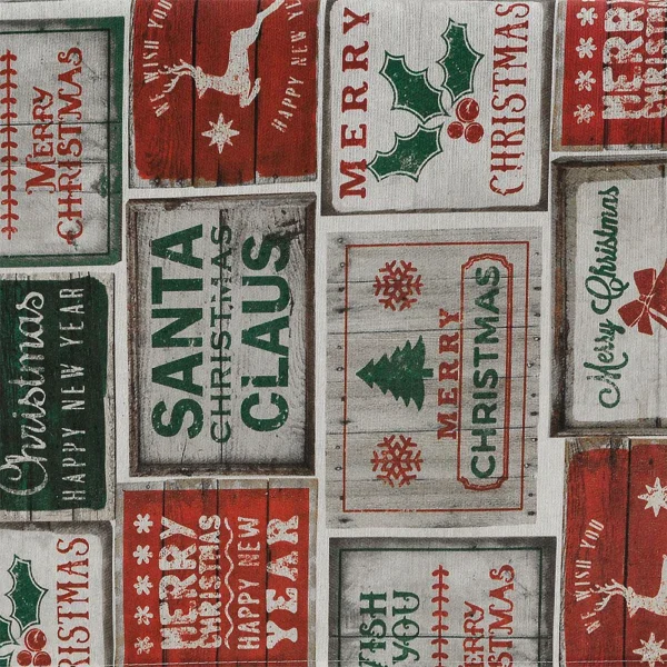 6000000384-a LINO ΤΡΑΠΕΖΟΜΑΝΤΗΛΟ CHRISTMAS VINTAGE 140Χ140