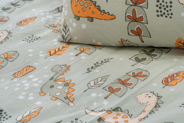 Beauty Home Σετ σεντόνια μονά με λάστιχο Candy Art 6326 110x200+32 Λαδί