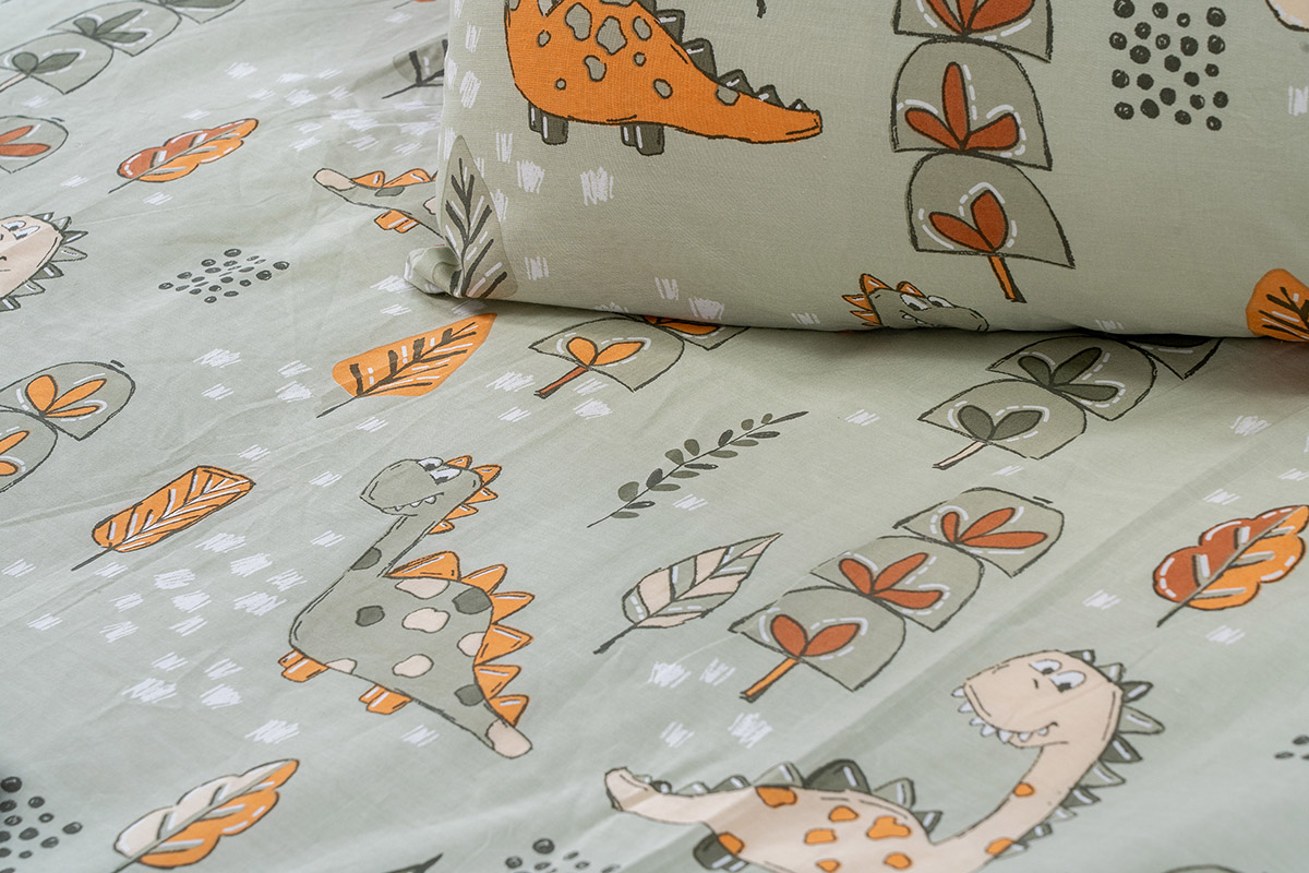 Beauty Home Σετ σεντόνια μονά με λάστιχο Candy Art 6326 110x200+32 Λαδί