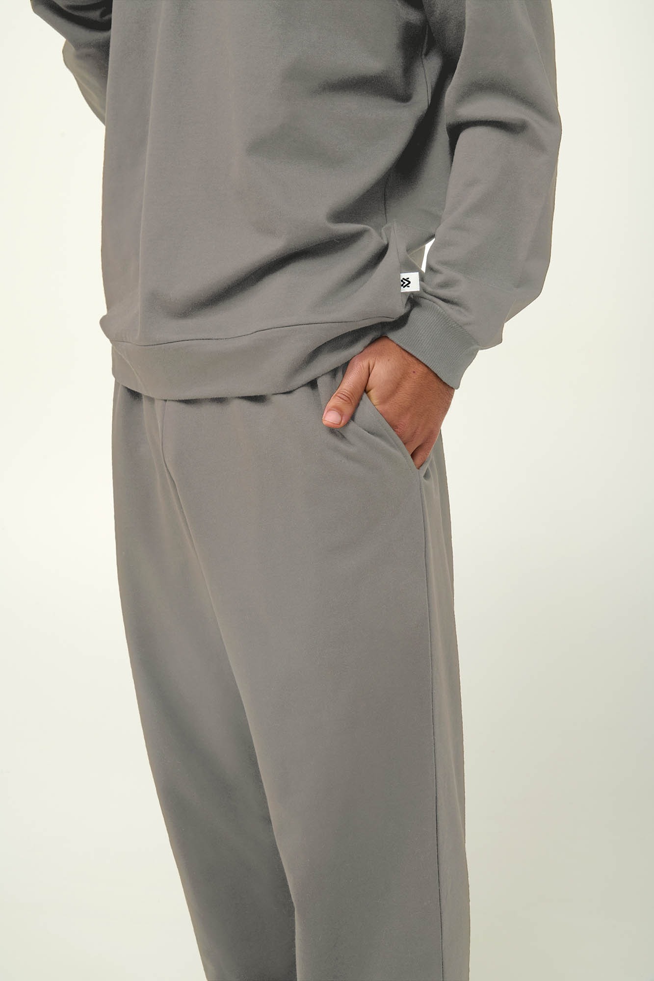 Ανδρική Μονόχρωμη Φούτερ Φόρμα