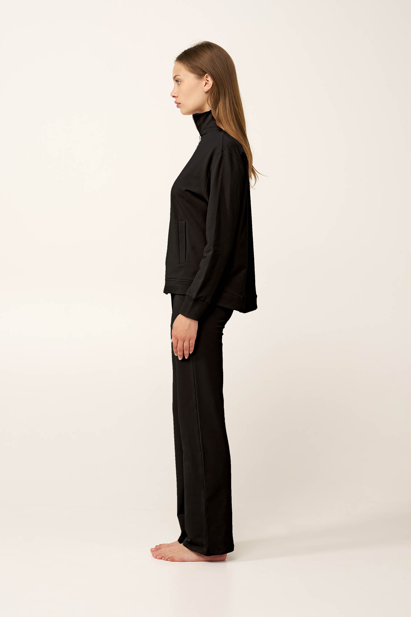 Γυναικεία Ζακέτα Φούτερ με Φερμουάρ