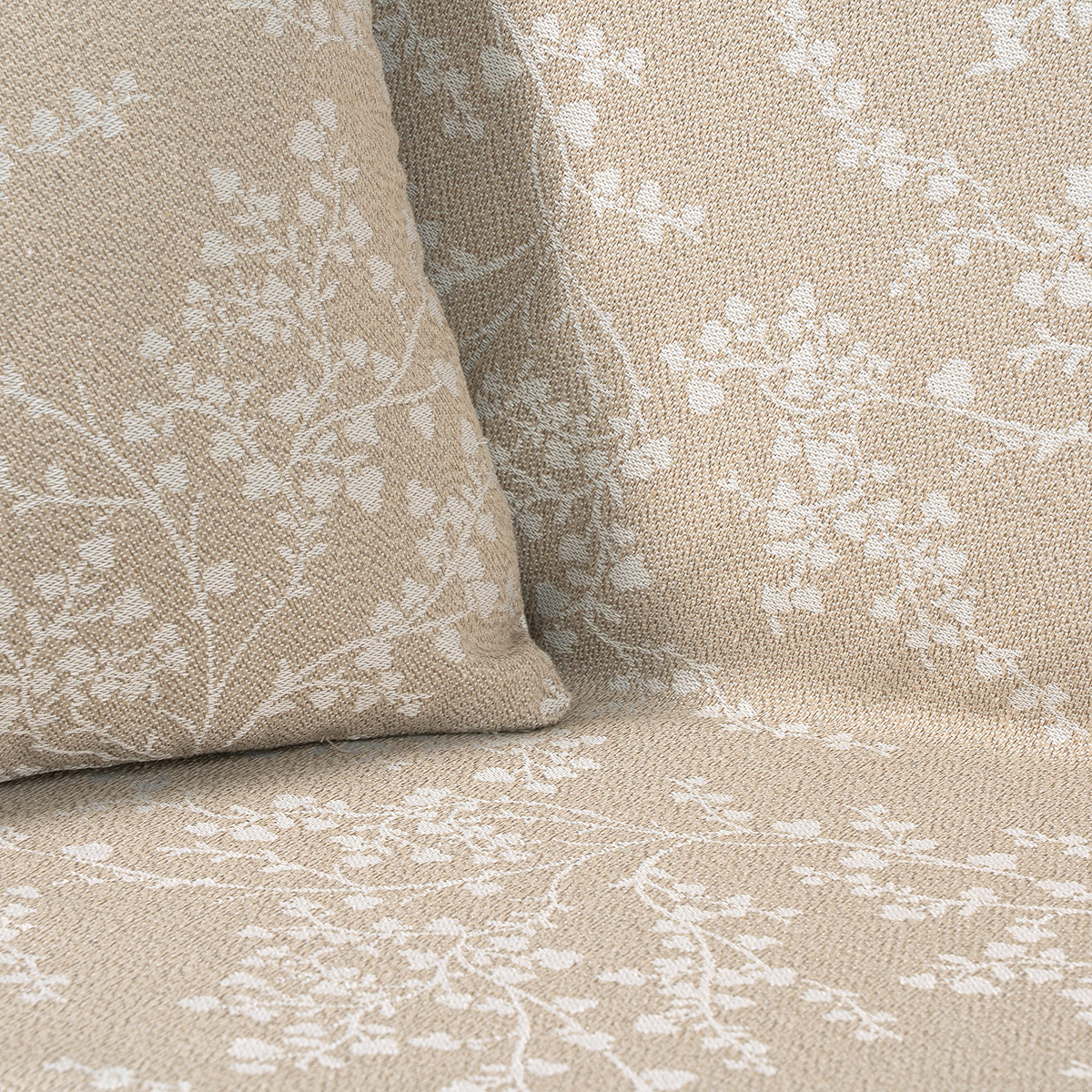 Beauty Home Ριχτάρι Τετραθέσιο Amos Art 8713 170x350 Μπεζ