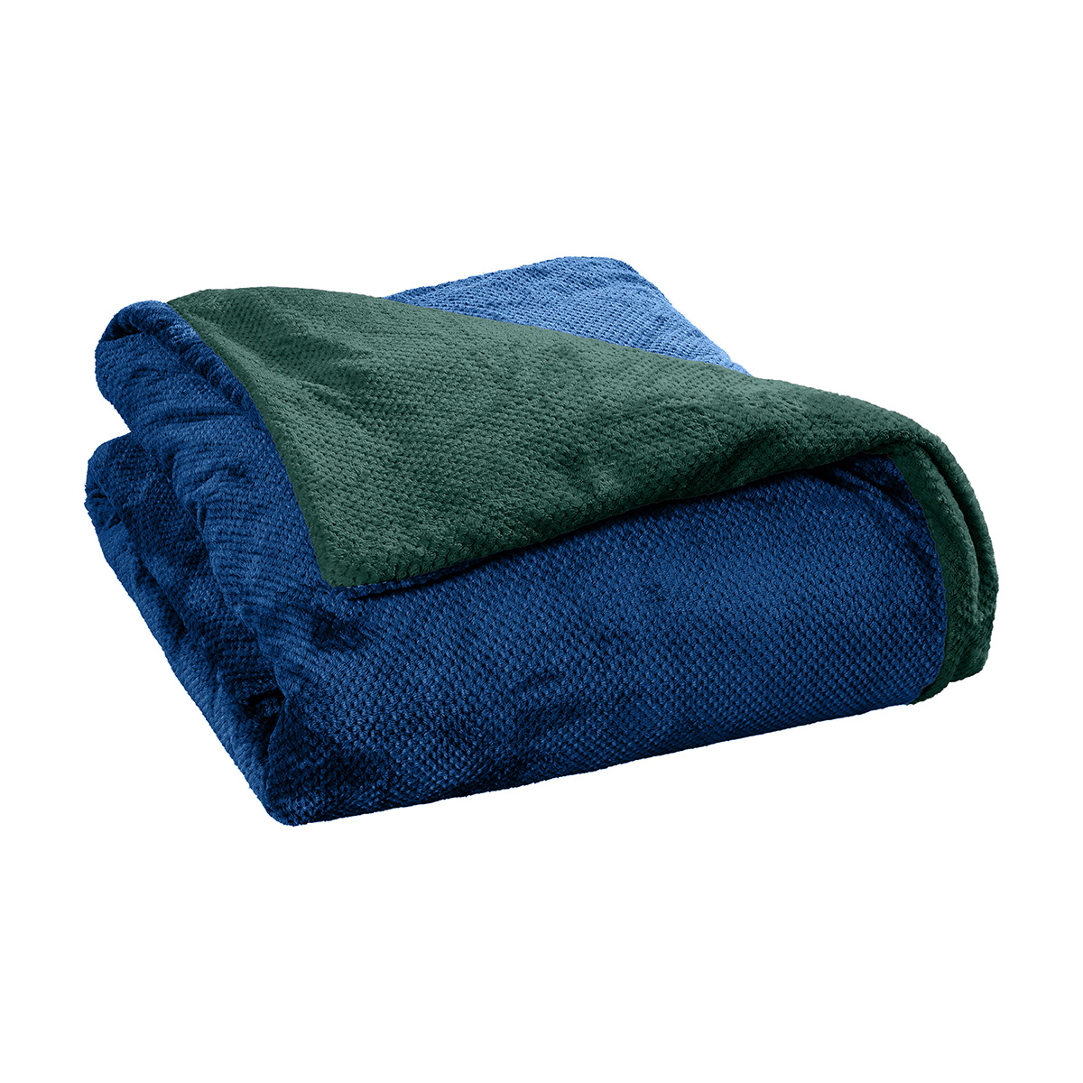 11602_Blue-Green Beauty Home Παπλωματοθήκη υπέρδιπλη διπλής όψεως Art 11602 Jacquard fleece 700gsm Fiesta Plus 220x240 Μπλε,Πράσινο
