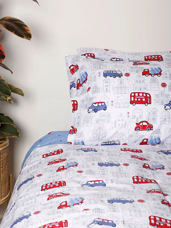 151-53-104 Σετ Σεντόνια Cotton Feelings 42 Μονό με λάστιχο(105x205+30)