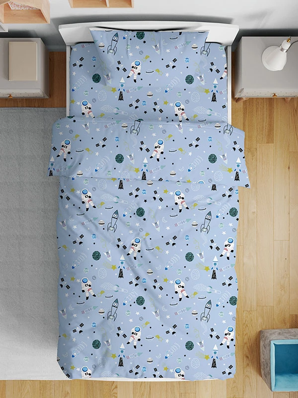 152-14-3 Σετ Σεντόνια Flannel 44 Μονό (160x260)