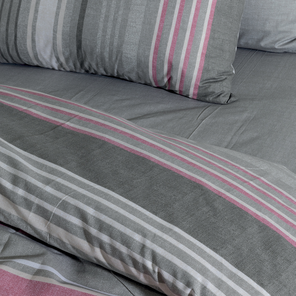 LINO Σετ Παπλωματοθήκη Μονή (160x240) Madison Dusty Pink