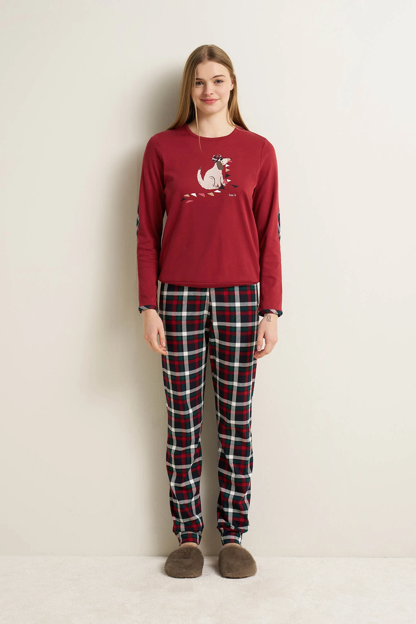 Γυναικεία Βαμβακερή Matching Πυτζάμα