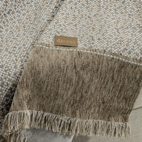 3000004808-b LINO Ριχτάρι Καναπέ Τριθέσιο (180x300) Atria Μπεζ