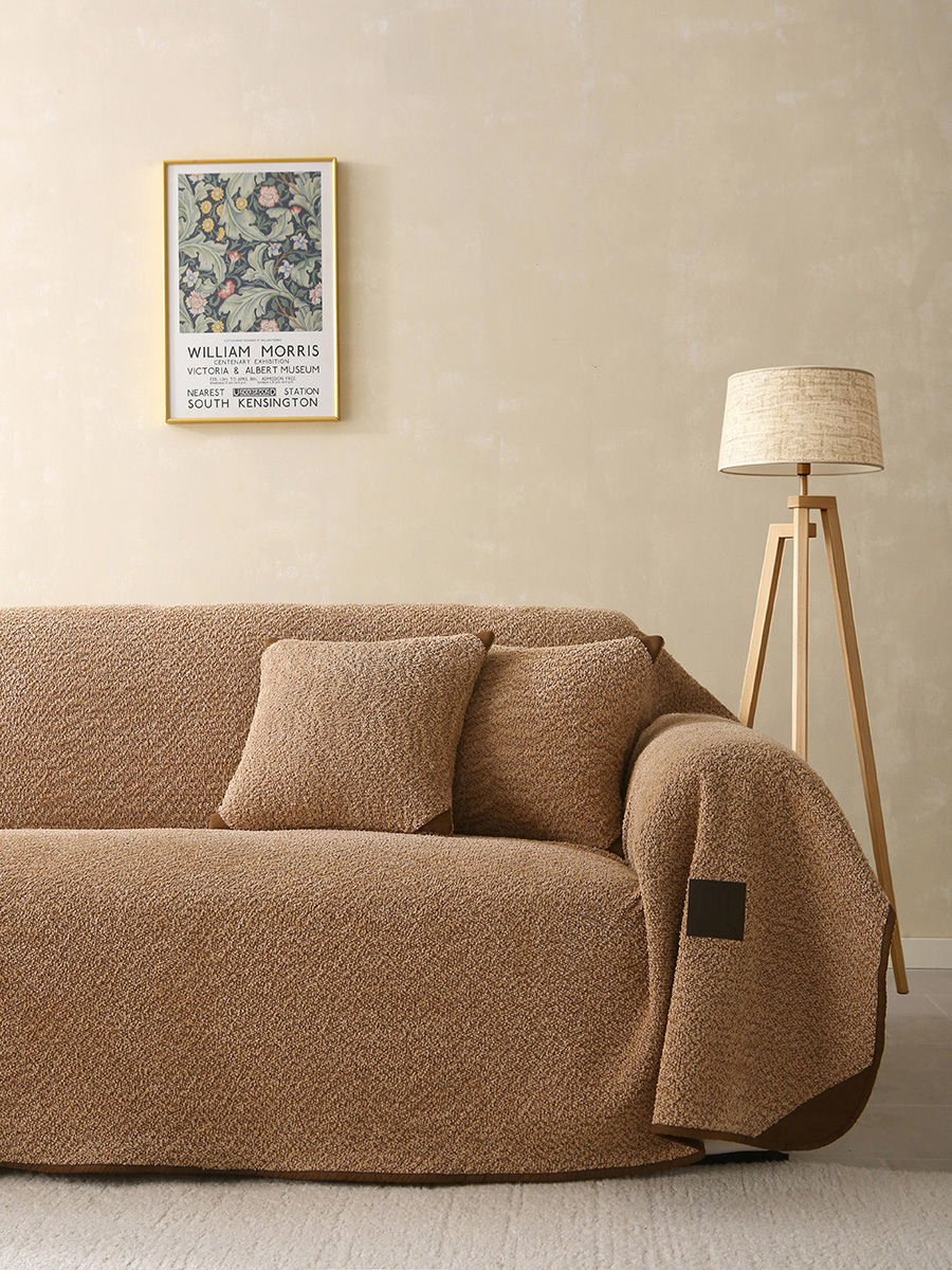 8832_3 Beauty Home Ριχτάρι Τριθέσιο Lamb Plus Art 8832 175x300 Άμμου